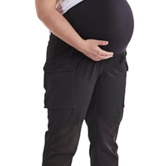 Maternity stretch Cargo Pant - Picture 1 of 4